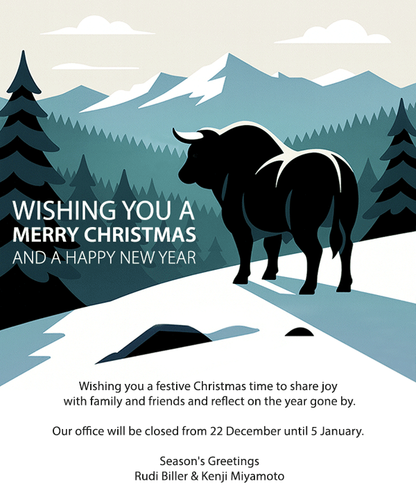 Weihnachtsgrüße von TAURUS DESIGN