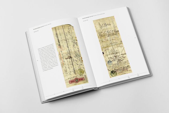 Historische Sammlung - Buchgestaltung Hof Bertingloh