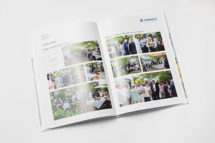 Firmenjubiläum - Buchgestaltung