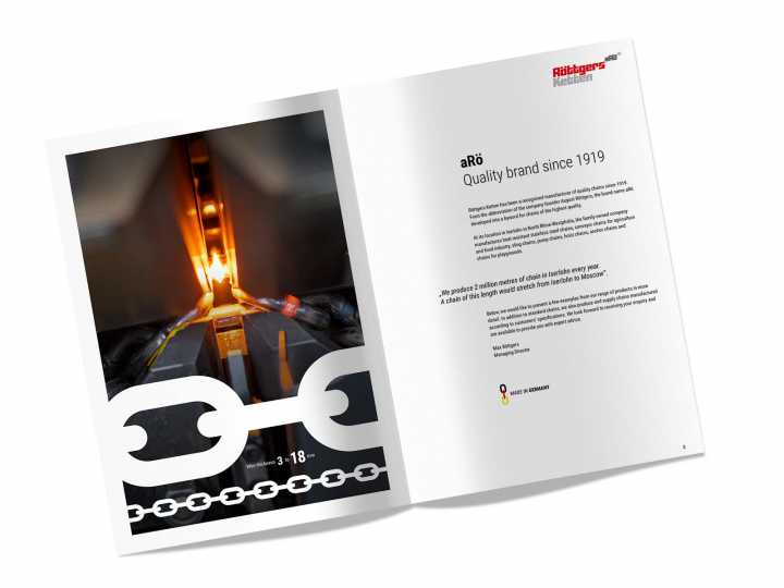 Product brochure  - Conception, layout