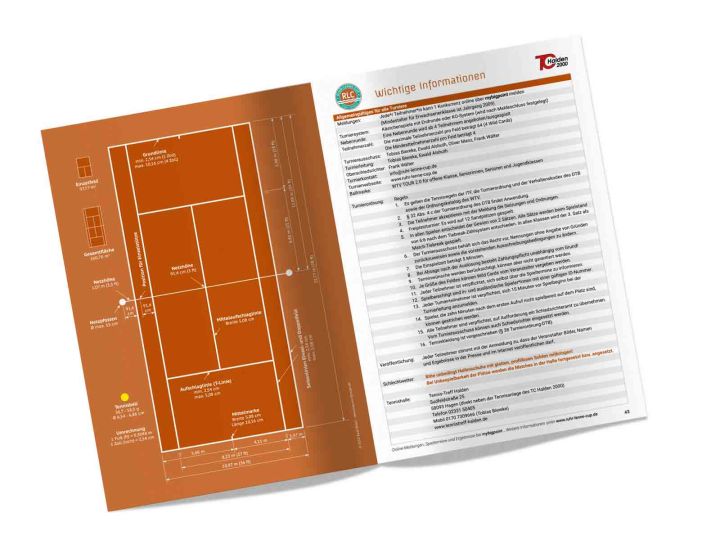 Vereinszeitschrift - Konzeption, Layout, Satz