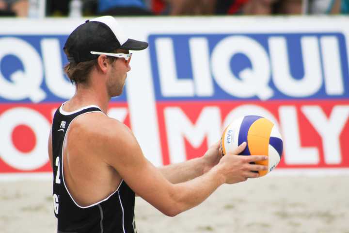 Beachvolleyball - Logo, Web, Print, Foto