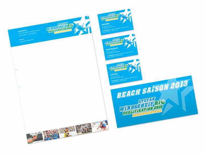 Beachvolleyball - Logo, Webdesign, Printmedien, Fotografie