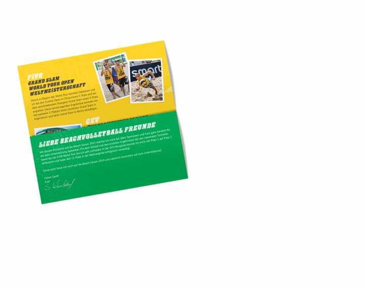 Beachvolleyball - Logo, Web, Print, Foto