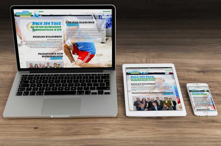 Beachvolleyball - Logo, Web, Print, Foto