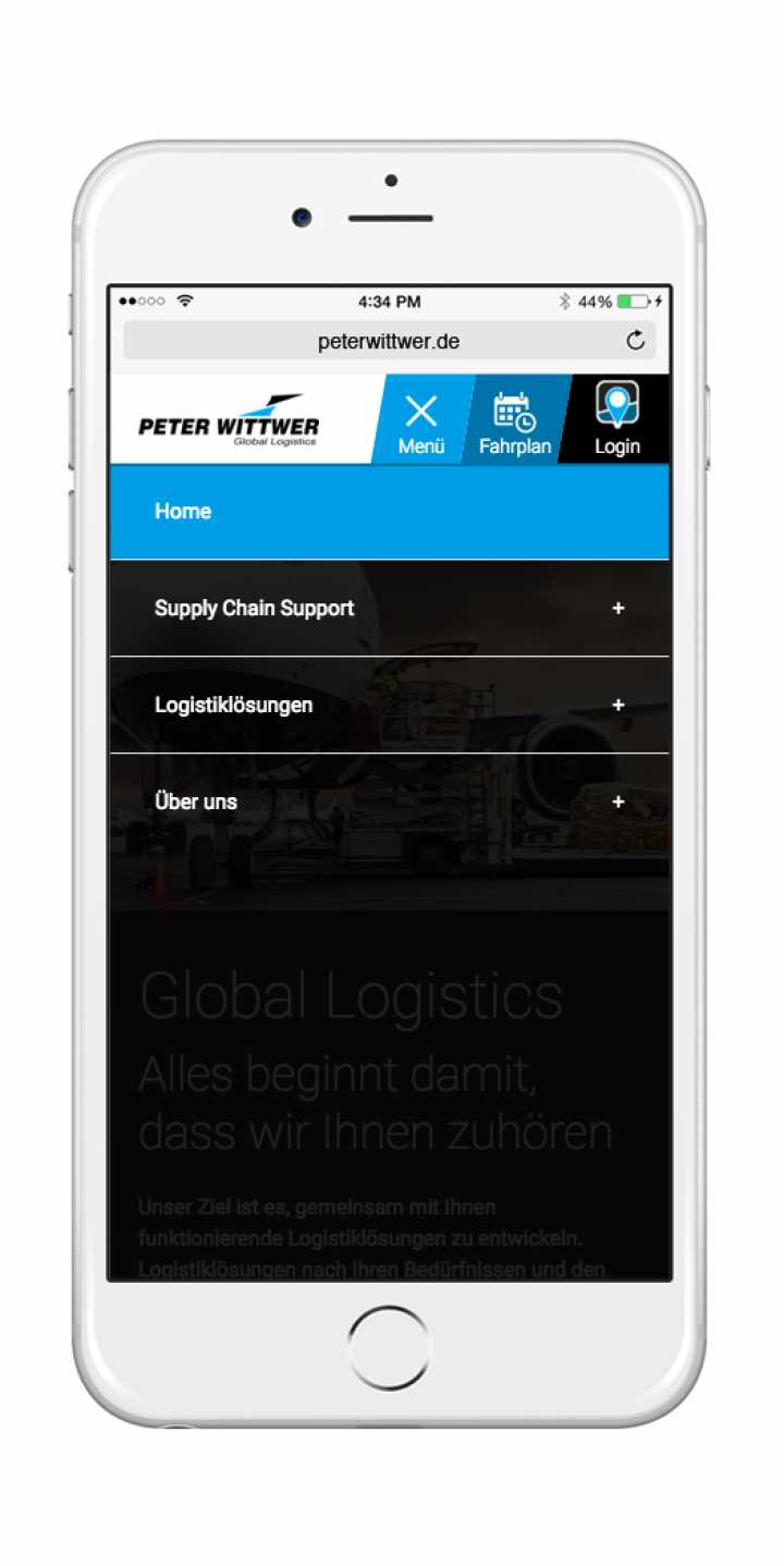 Transportlogistik - Webdesign