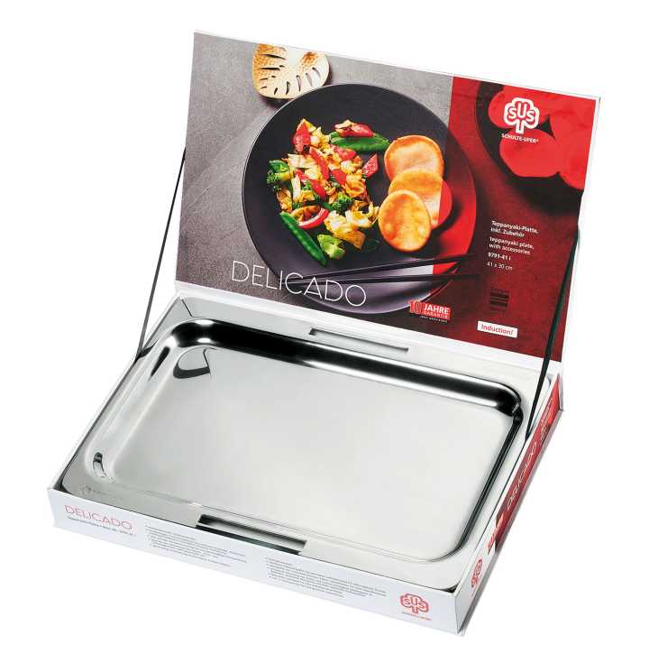 Teppanyaki Platte - Produktdesign