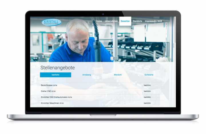 Personaldienstleister - Webdesign