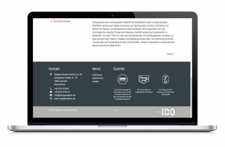 Responsive Webdesign - Artwork, implementation, CMS, logo redesign
