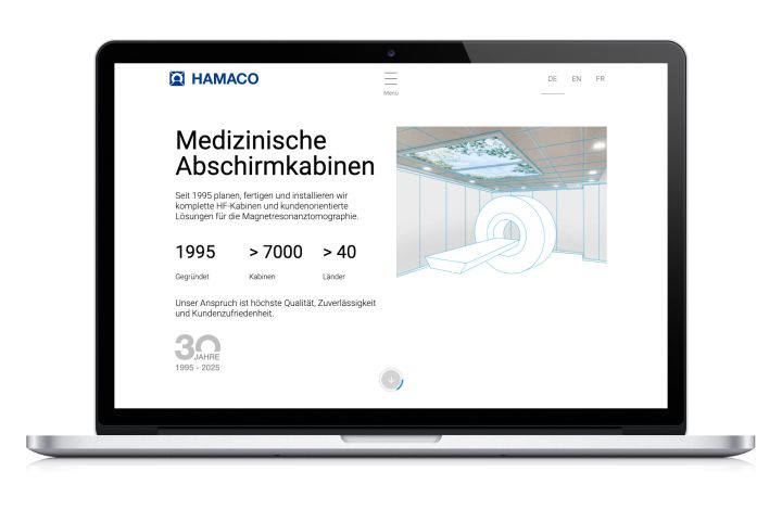 Medizintechnik - Logo, Webdesign, CMS, Fotos