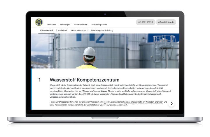 Institut - Webdesign