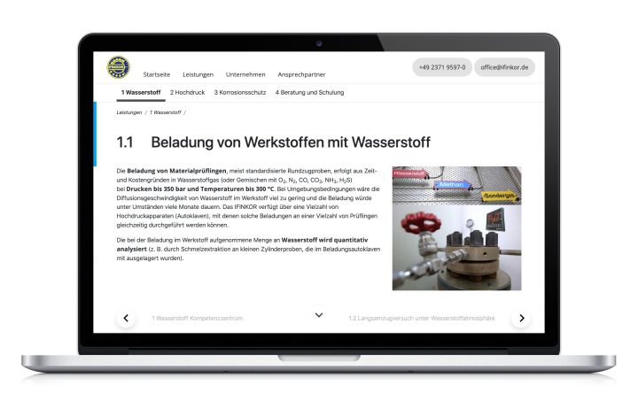 Institut - Webdesign