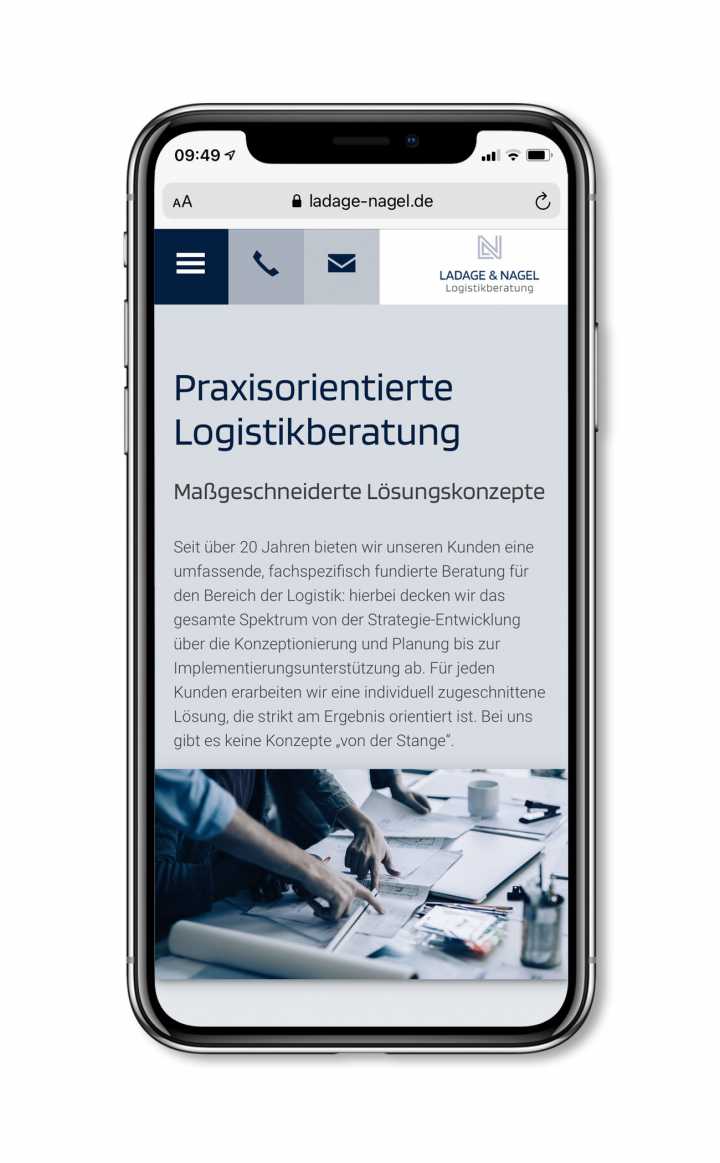 Logistikberatung - Webdesign