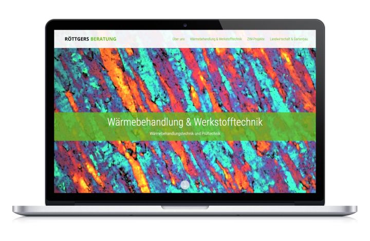 Industrieberatung - Webdesign