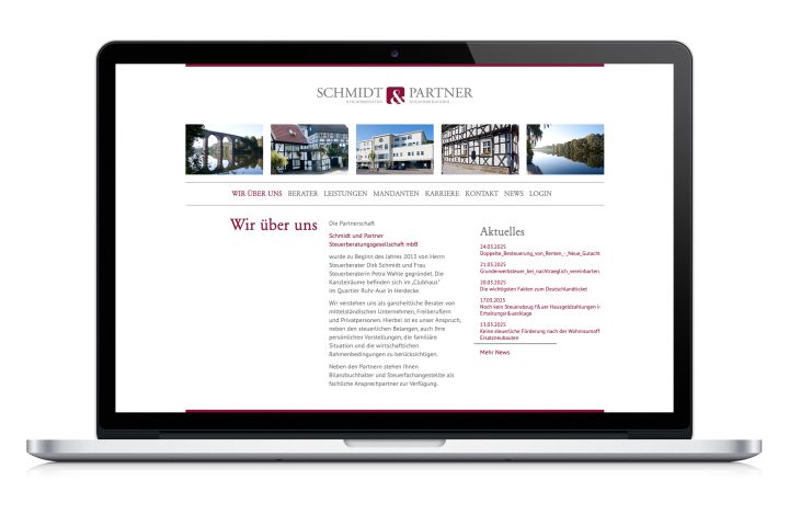 Steuerberatung - Webdesign