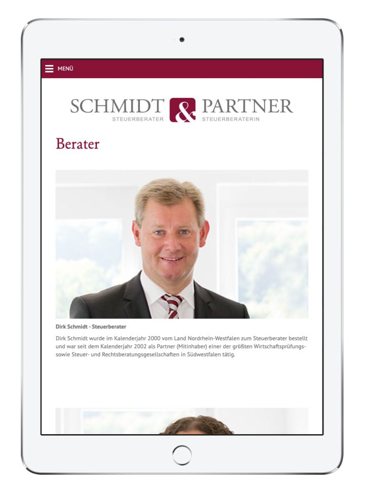 Steuerberatung - Webdesign
