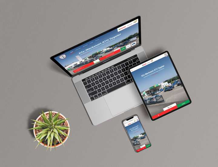 Responsive Webdesign - Artwork, implementation, photography