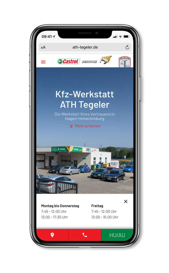 Kfz-Werkstatt - Webdesign