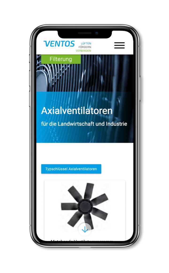 Lüftungstechnik - Webdesign
