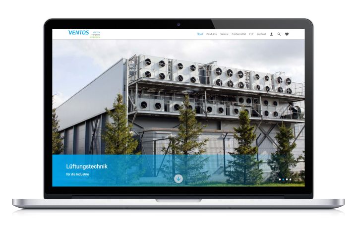 Lüftungstechnik - Webdesign